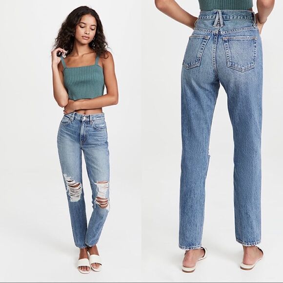 SLVRLAKE Roxy Jeans After the Storm Size 25” - Picture 2 of 8